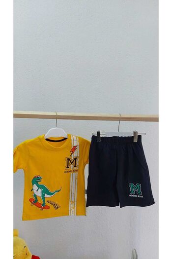 BABY FRESCO Men's Summer Suit with Shorts