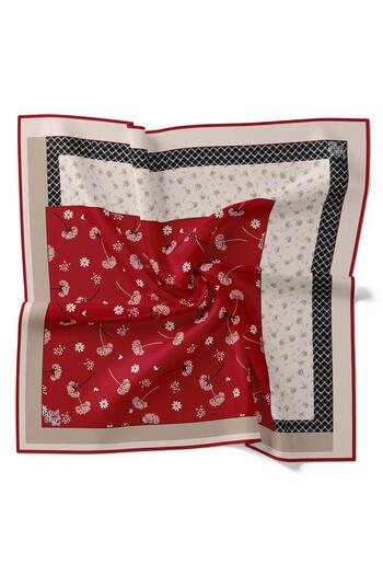 Levidor Trend Red Beige Scarf - 17760-01