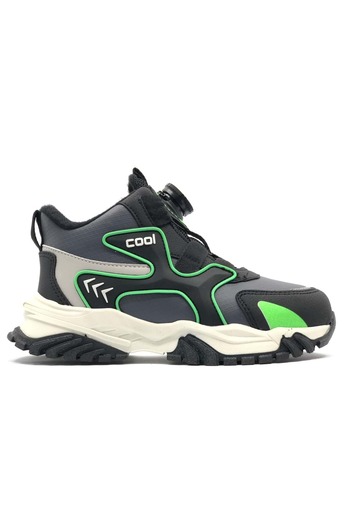 KOCAMANLAR Cool Torr Smart Lace Up Ορθοπεδικές Παιδικές Μπότες ΠΡΑΣΙΝΕΣ