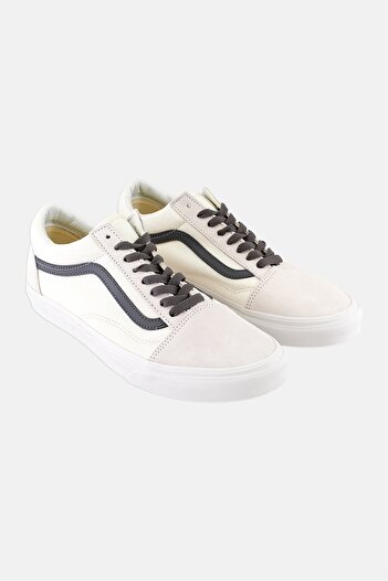 Vans Men Old Skool Closed Toe Sports Shoes, White