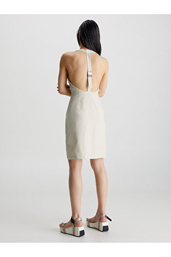 Calvin Klein Kadın Open Back Elbise