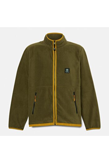 Timberland Full Zip Men's Fleece Polar Tb0A62Ey3021 Green-M
