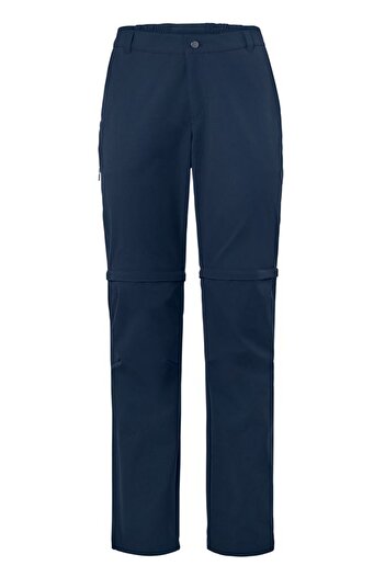 Tchibo Women Regular Fit Solid Pants, Navy