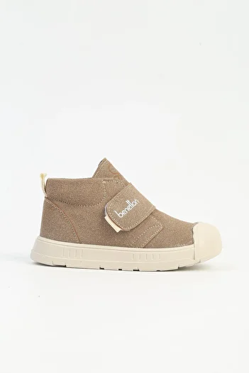 Benetton ®   Beige Kids Sneakers Bn-31830
