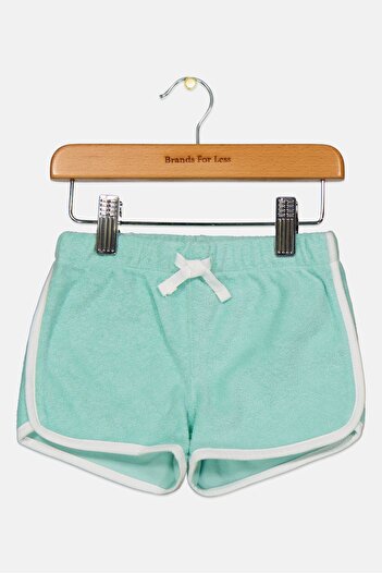 Carter's Toddlers Girl Textured Shorts, Turquoise