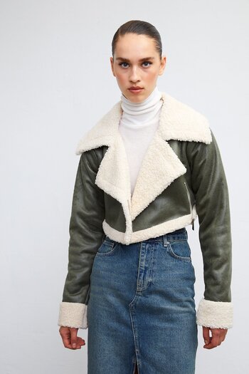 VATKALI Leather Trucker Jacket