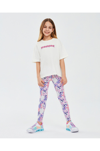 SKECHERS Leggings g Ankle Big Girl White Leggings Sk241048-102