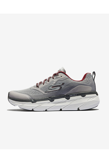 SKECHERS Max Cushioning Premier - Vantage Erkek Gri Koşu Ayakkabısı 54450 Gyrd
