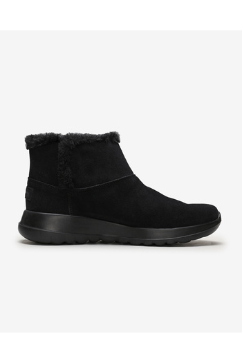 SKECHERS ON-THE-GO JOY - BUNDLE UP Γυναικείες μαύρες μπότες 15501 BBK