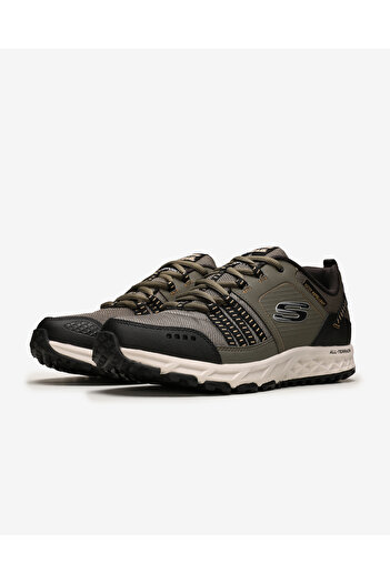 SKECHERS ESCAPE PLAN Erkek Haki Outdoor Ayakkabı 51591 OLBK