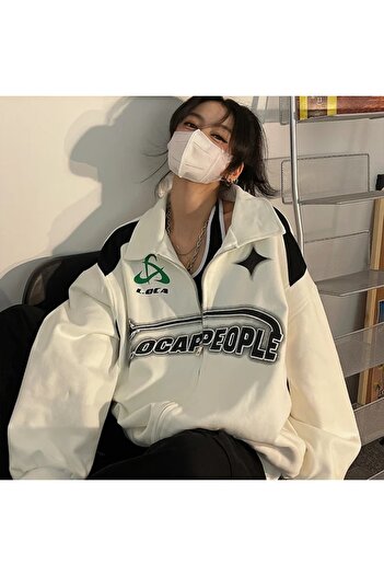 Köstebek White Lodgepeople Thick Fabric Jacket