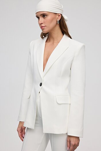 VATKALI Fitted Cut Blazer Jacket