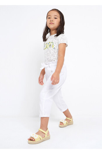 MAYORAL Girl's Belt Pants 3502