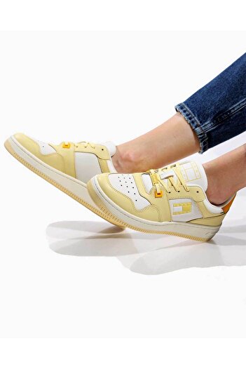 Tommy Hilfiger Retro Basket Tonal Logo Sneakers