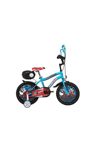 Bisan BİSAN BOBO ÇOCUK BİSİKLETİ 26CM 16 JANT AÇIK MAVİ TURUNCU