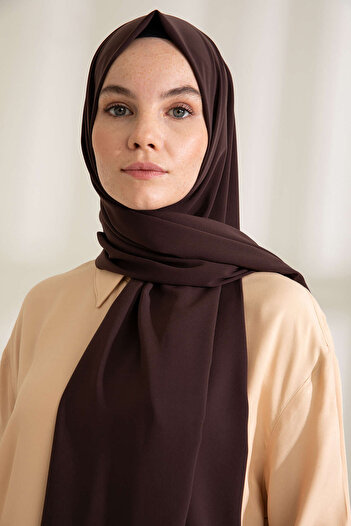 PURESCARFS Medina Silk - Σάλι Bitter Brown