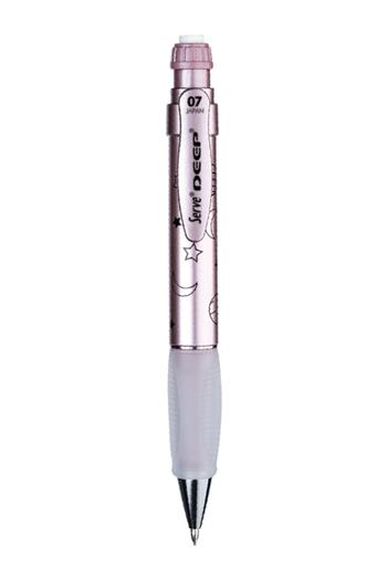 Serve Deep Mechanical Pencil 07mm Patterned Metallic Rose