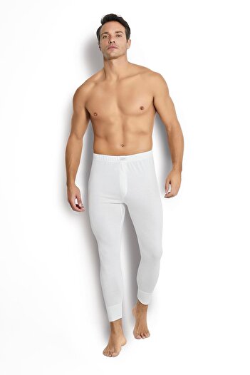 Jiber Men's Thermal Underwear Bottom Ecru 161