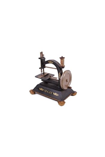 Mnk Dekoratif Metal Dikiş Makinesi Kumbara 304B-1160