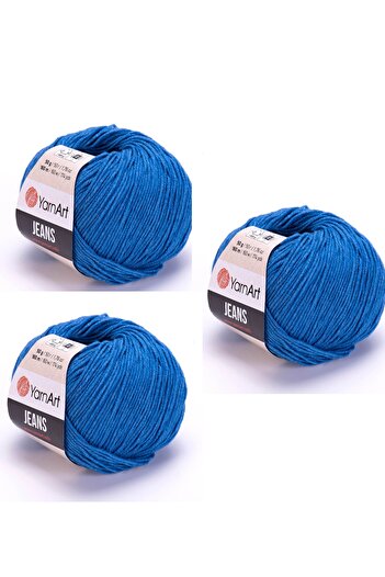Yarnart Yarn Art Jeans 16 Σκούρο Μπλε Amigurumi Πλεκτό Σχοινί Ζακέτα Πλεκτό Σχοινί Βρεφικό Σχοινί Punch Σχοινί 3 Συσκευασία