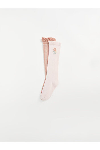 LC Waikiki Patterned Baby Girl Knee Socks