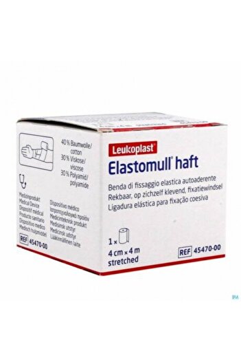 BSN Elastomull Haft Lf Bsn Επίδεσμος Στερέωσης 4cm X 4m Λευκό