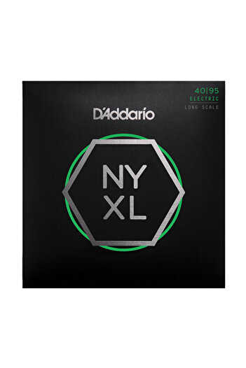 Daddario Nyxl4095 Bass Guitar String Set, Nyxl Series, Long Scale, 4 String