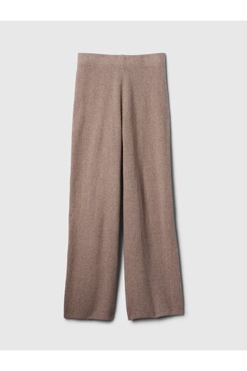 GAP Kadın Kahverengi CashSoft Shaker Örgü Triko Pantolon