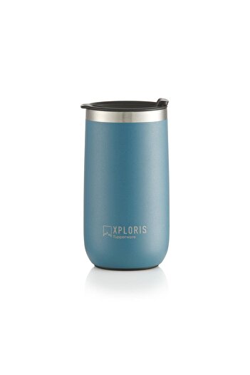 Tupperware Xploris Green Thermos Cup - 350ml