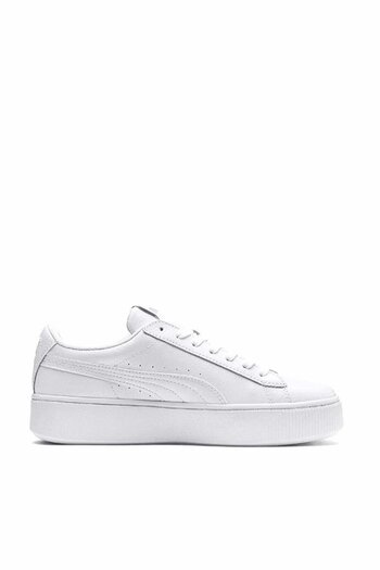Puma Vikky Stacked L - Bílé dámské tenisky