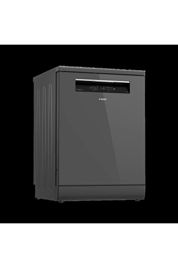 Arçelik 6167 Grion Gri Camlı Bulaşık Makinesi