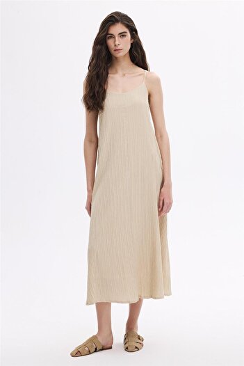 SHERIN Draped Adjustable Strap Dress