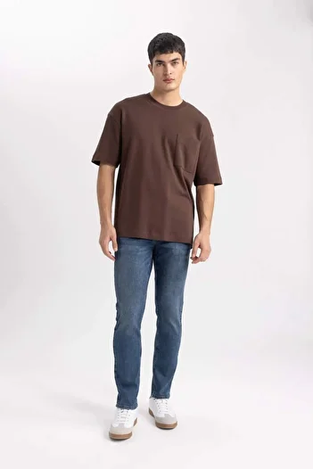 DeFacto C1814 Carlo Skinny Fit Narrow Leg Jean Trousers