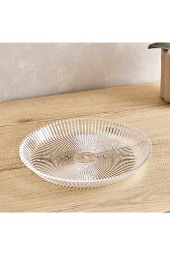 Home Box Crysta Cake Plate - 30 cm