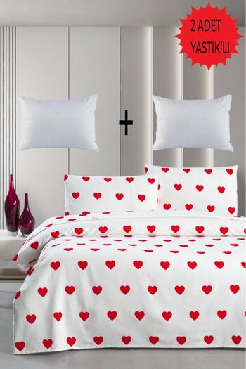 Mulberry Double Pique Set Set with 2 Pillows