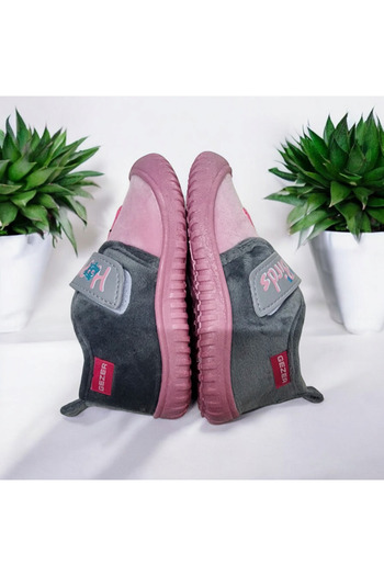 GEZER Full Orthopedic Winter Happy Birds Soft Non-Slip Base Home, Nursery, Kindergarten Slippers