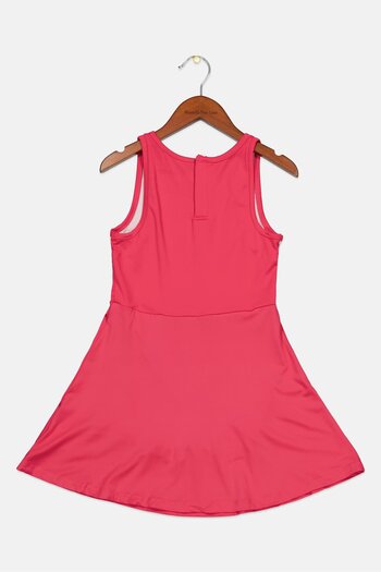 Steve Madden Kids Girl Brand Logo Mini Sports Dress, Pink