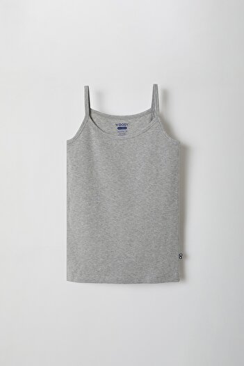 Woody 10-16 Years Old Girl Athlete-veg - 121-grey Melange