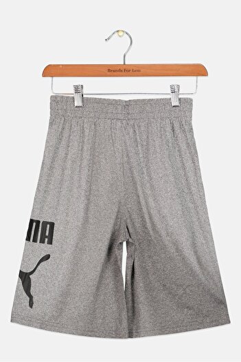 Puma Kids Boy Sportswear Fit Training Shorts, Grey