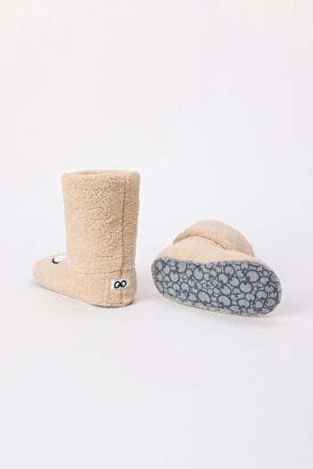 Woody Velsoft Booties-Bor 127-Crem Color