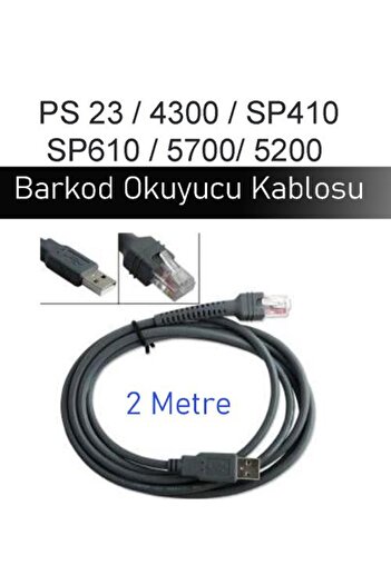 Genel Markalar PERKON PS 4300/PS 5200 /PS 5700 OKUYUCU KABLOSU