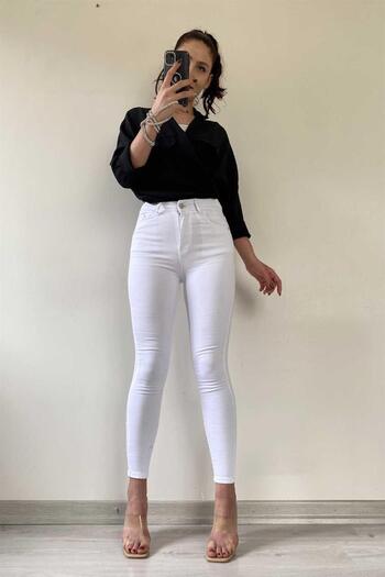 İstangül Butik Magic Lycra Jean - Narrow Paca Full Model