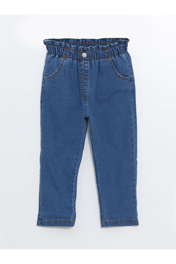 LC Waikiki Lcwk Elastic Waist Basic Baby Girl Jean Pants