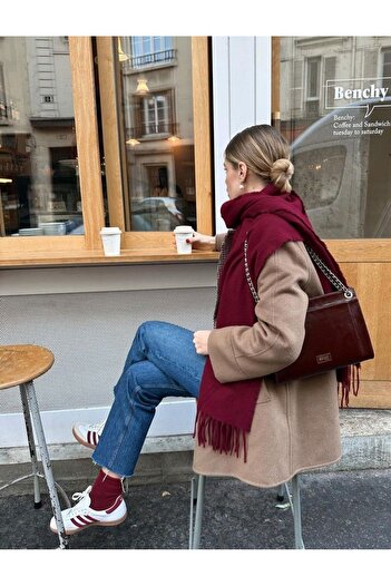 Goldmine Eșarfă Boucle moale premium unisex