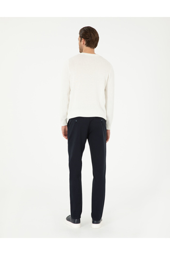 Pierre Cardin Lacivert Slim Fit Basic Kanvas Pantolon 50292522-VR033