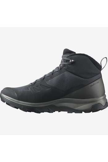 Salomon Outsnap Cs - W 411101   Black Waterproof Outdoor Boots