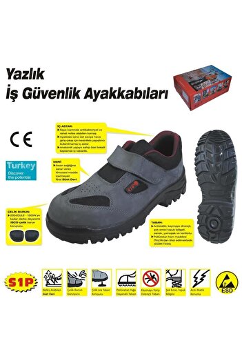 kapsulavm 414 Yazlik S1 43 No Steel Blu Shoes