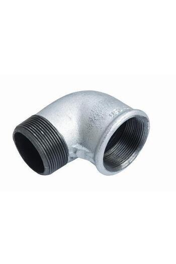 kapsulavm Galvanized Tailed Elbow 1 1/4