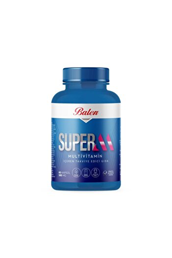 Balen 60 Pack Super-m Multivitamin Capsules - 585 Mg