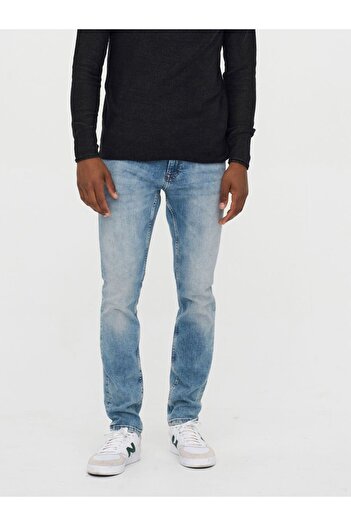 Only & Sons Slim Fit Jeans ONSLOOM Niedrige Taille Slim Fit Jeans